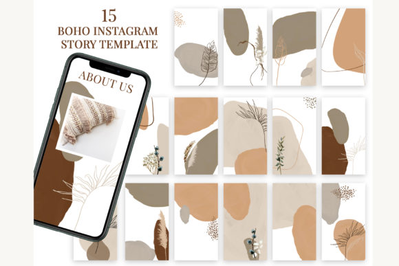 Download Boho Instagram Story Template - Instagram story template Collection