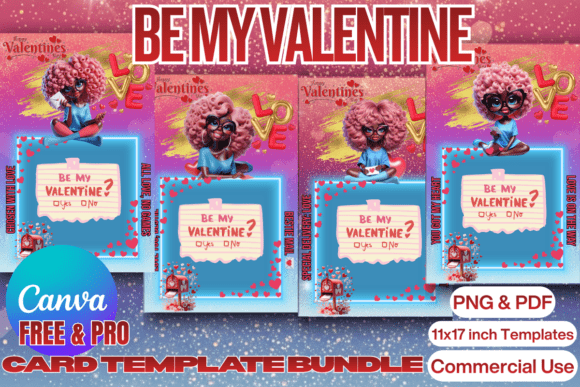 Download Be My Valentine Treat Card Templates - Card templates Collection