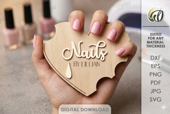 Download Personalized Nail Display Board Laser - Nail Collection