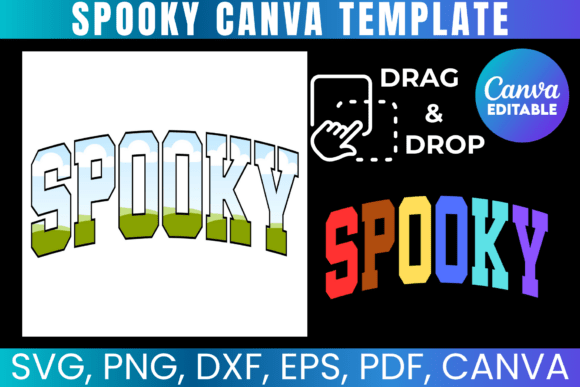 Download Spooky Fall Varsity Frame Template - Premium Resources