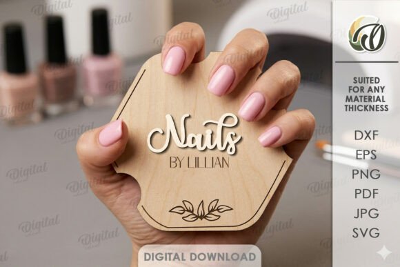 Download Personalized Nail Display Board Laser - Nail Collection