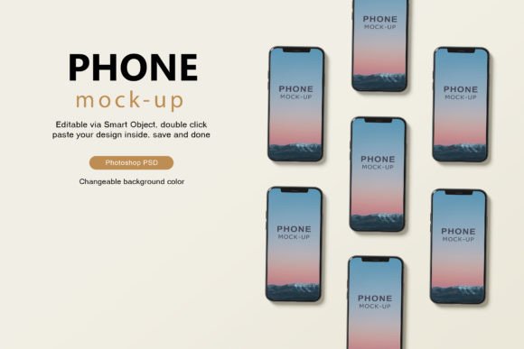 Download Mobile Phone Screen Mockup Template - Mobile phone screen mockup Collection