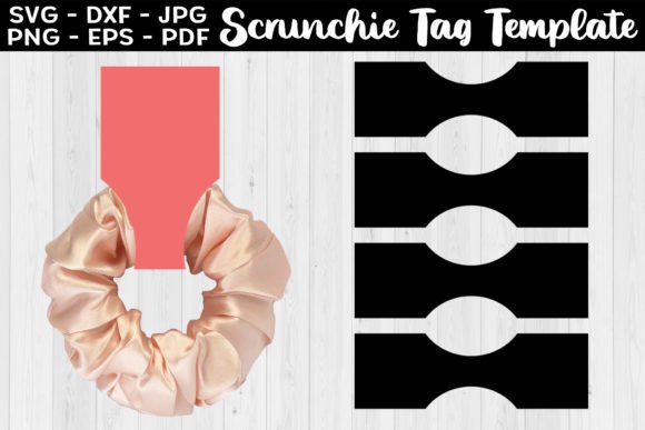 Download Scrunchie Tag Template SVG - Scrunchie tag template Collection
