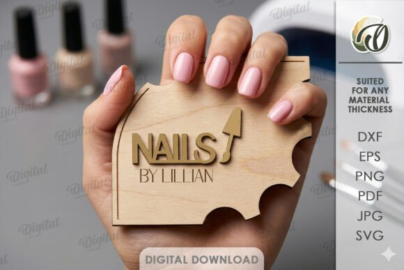 Download Personalized Nail Display Board Laser - Nail Collection