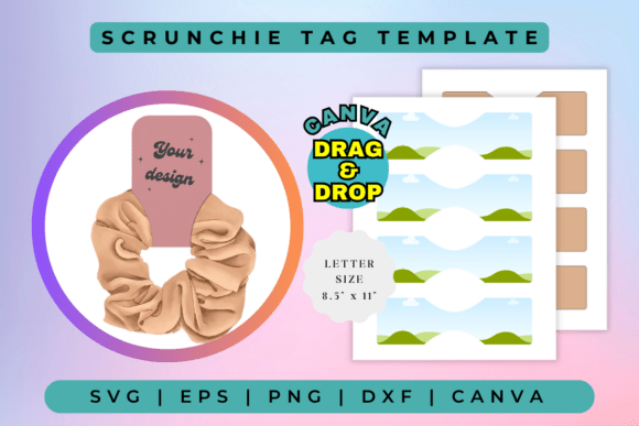 Download Scrunchie Tag Template - Scrunchie tag template Collection