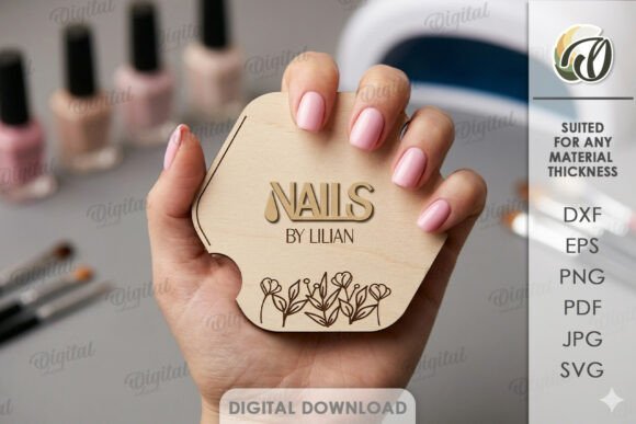 Download Personalized Nail Display Board Laser - Nail Collection