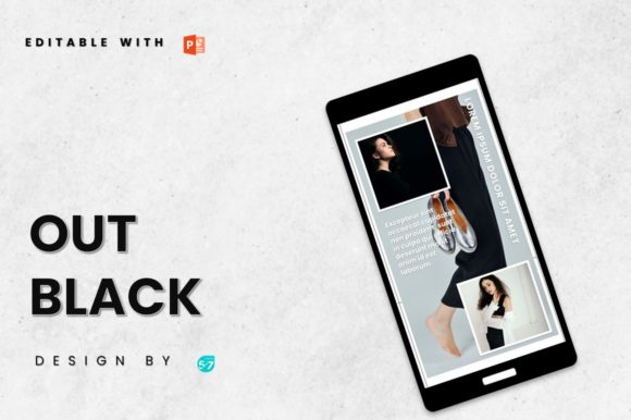 Download Instagram Story Template - out Black - Instagram story template Collection