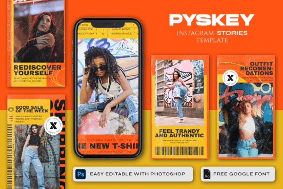 Download PSIKEY - Instagram Story Template - Instagram story template Collection