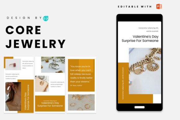 Download Instagram Story Template - Core Jewelry - Instagram story template Collection